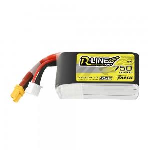 باتری Tattu 750mAh 11.1V 95C R-LINE 3S1P v 1.0