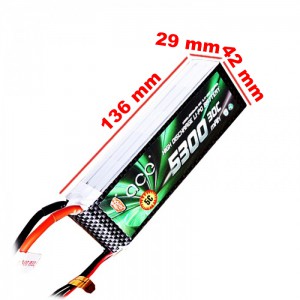 باتری Ace 5300mAh 30C 11.1V 3S1P 