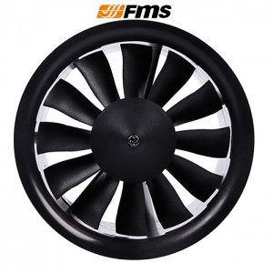 داکتد فن FMS 80mm 12 Blades EDF بدون موتور