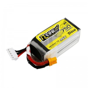 باتری Tattu 750mAh 14.8V 95C R-LINE 4S1P v 1.0