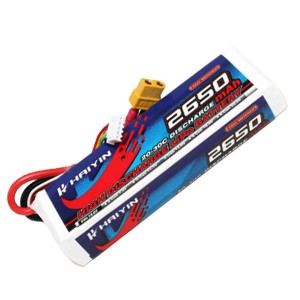 باتری لیتیوم پلیمر 2650mAh 40C 14.8V 4S1P