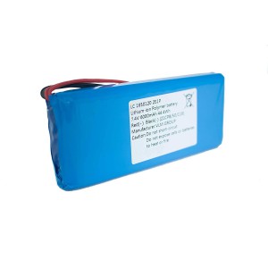 باتری لیتیوم پلیمر رادیوکنترل فانتوم 6000mAh 7.4V 2S1P 44.4Wh