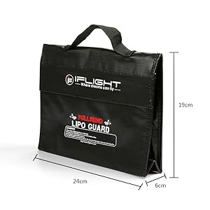 240x190x60mm کیف محافظ باتری LIPO GAURD