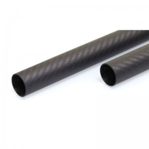 لوله کربن 50x48x1000 میلی متر3k carbon tube 