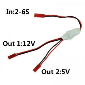 رگلاتور UBEC با دو خروجی 5V 12V 