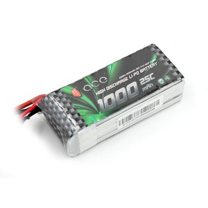 باتری 1000mah 25c 7.4v