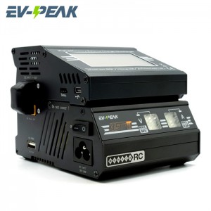 شارژر 500وات 25آمپر 6-1سل  DC به همراه منبع تغذیه 350وات 14آمپر  AC EV-peak AR1+PU2 