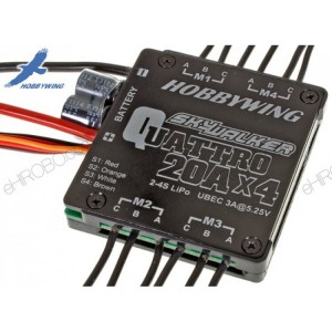 اسپید کنترل HOBBYWING 20A x4