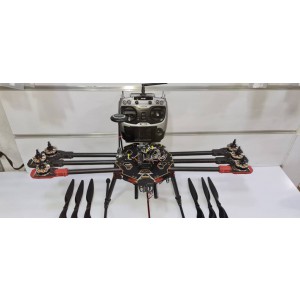  ‏ پرنده آماده با فریم Tarot + موتور T-MOTOR MT3506  + رادیو کنترل RADIOLINK AT9  + اتوپایلوت AMP2.8 + اسپید کنترل T-MOTOR 40A  در حد نو