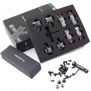 پک 4 موتور براشلس XROTOR 2205 2300KV و 4 اسپید کنترل MICRO 20A BLHELI COMBO