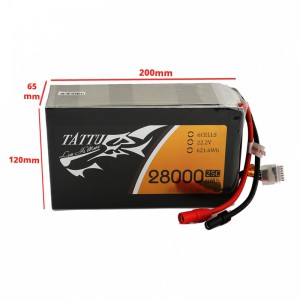 باتری 28000mAh 25C 22.2v 6S1P 