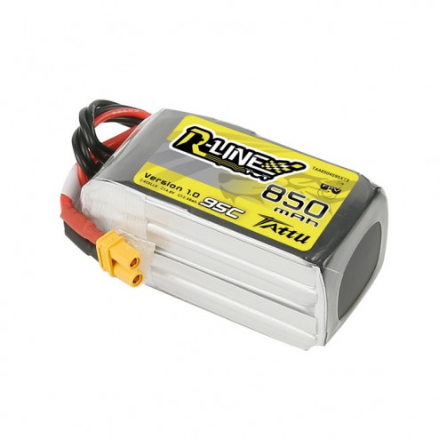 باتری Tattu 850mAh 14.8V 150C R-LINE 4S1P v 1.0