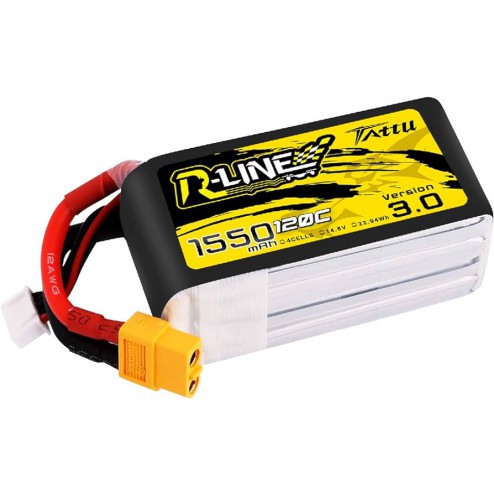 باتری Tattu 1550mAh 22.2V 120C R-LINE 6S1P v3.0