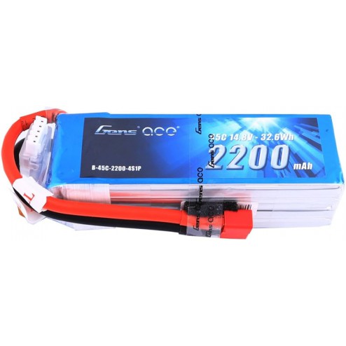 باتری Ace 2200mAh 30C 14.8V 4S1P xt60