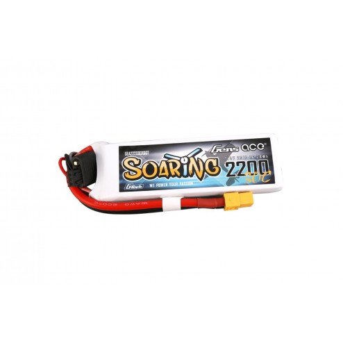 باتری Ace 2200mAh 30C 7.4V 2S1P xt60