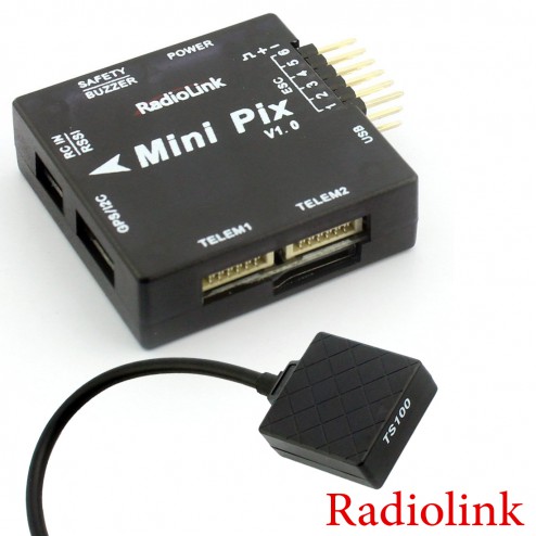 فلایت کنترل MINI PIX+GPS TS100