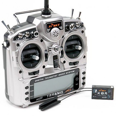 راديو كنترل 16 كانال FRSKY TARANIS X9D با کیس پلاستیکی