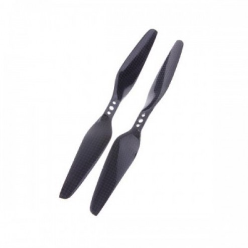 ملخ فیبر کربن چپ گرد/راست گرد 17x5.5