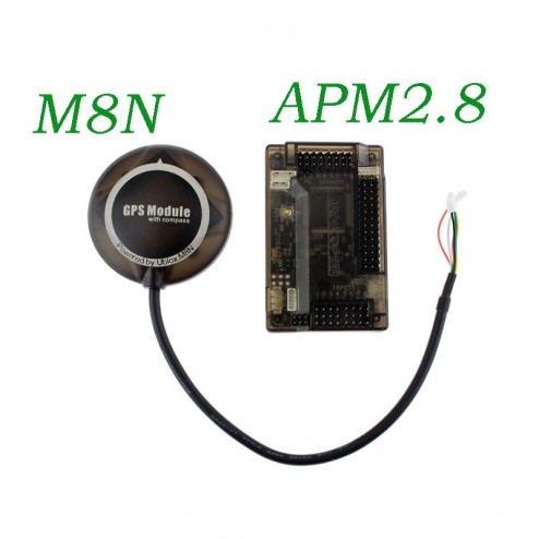 اتوپایلوت Ardupilot APM2.8 به همراه جی پی اس M8N