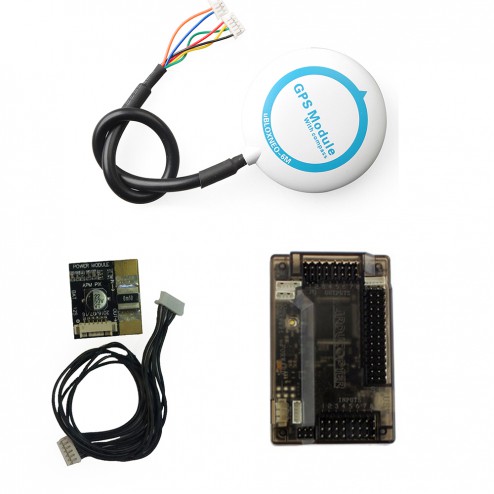 اتوپایلوت Ardupilot APM2.8 به همراه GPS NEO-6M و برد پاور ماژول