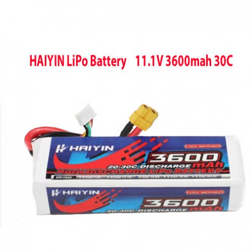  باتری لیتیوم پلیمر 3-3600-30C
