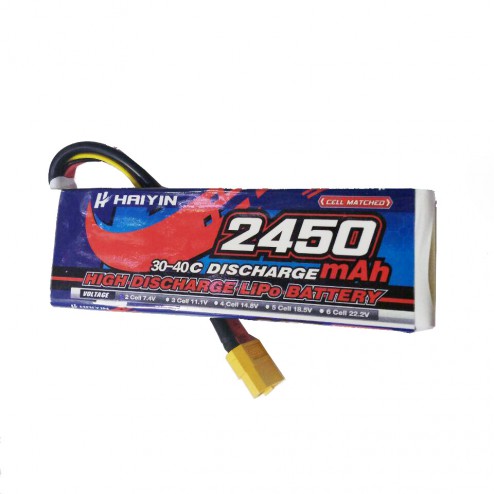 باتری 2450mah 2s 30c