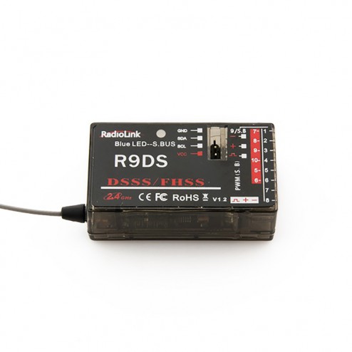 گیرنده Radiolink R9DS 10-CH 2.4GHz DSSS & FHSS 