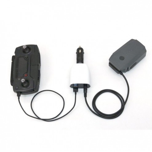 شارژر فندکی هوشمند Mavic Pro با صفحه نمایشگر دیجیتالی 