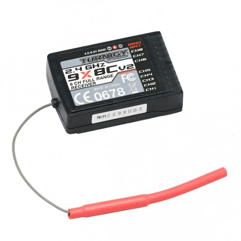 گیرنده 8کانال Turnigy 2.4GHz