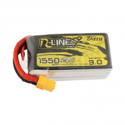باتری Tattu R-LINE 1550mah 14.8V 120C 4s version3.0