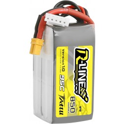 باتری Tattu 850mAh 14.8V 150C R-LINE 4S1P v 1.0