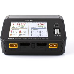 شارژر هوشمند ToolkitRC M6DAC 200W AC / 700W DC  15A*2 USB-C 65W 1-6S Lipo LiHV Lipo Battery