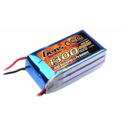 باتری لیتیوم پلیمر Gens ace 1300mAh 11.1V 25C 3S1P 
