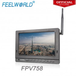 مانیتور 1024x600 IPS Feelworld FPV758 7inchبا Dual 5.8G 32CH  
