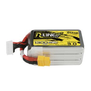 باتری Tattu 1300mAh 22.2V 120C R-LINE 6S1P v3.0