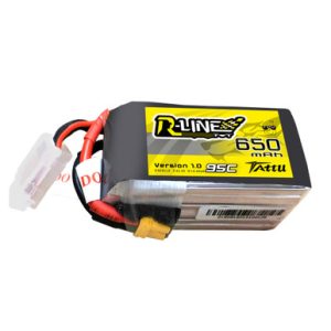 باتری Tattu 650mAh 22.2V 95C R-LINE 6S1P v 1.0