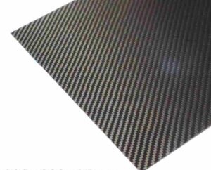 صفحه کربن خالص 300x400x2 میلی متری