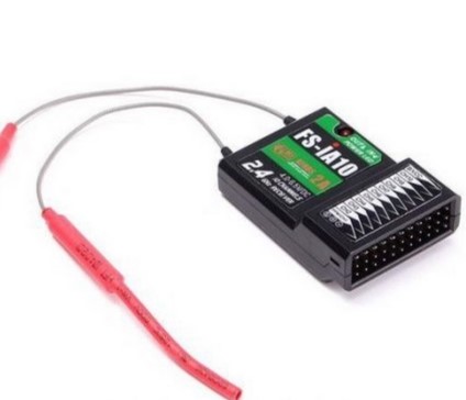 گیرنده 10 کانال گیرنده 10 کانال رادیو کنترل FlySky FS-IA10B - تصویر 1